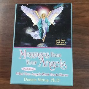 2002 Messages From Your Angels Oracle Cards Doreen Virtue, Ph.D. 44 Oracle Cards